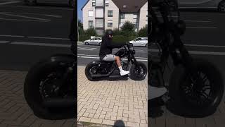 HARLEY DAVIDSON CHOPPER SOUND EXHAUST [upl. by Rambow]