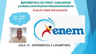 ENEM POR ASSUNTOSREVISÃO DE MATEMÁTICAAULA 12 [upl. by Ahsini299]