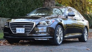 2015 Hyundai Genesis review [upl. by Ardnaz]