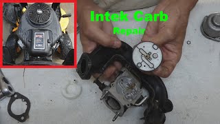 Briggs amp Stratton Intek Engine Carburetor Cleaning  Rebuild  How to [upl. by Lisabet706]