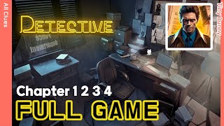 Detective Escape Room Games Full Walkthrough  Chapter 1 2 3 4 [upl. by Anauq]