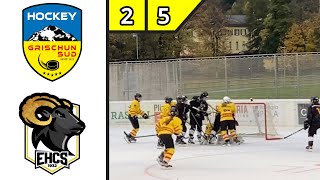 HGS Poschiavo 2  5 EHC Schaffhausen  MATCH HIGHLIGHTS Hockey U17 A [upl. by Rosenzweig]