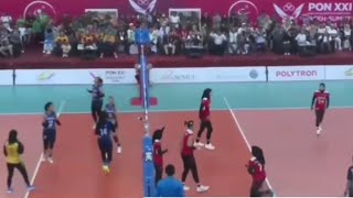 FULL SET PERTAMA FINAL VOLI PUTRI PON 2024  JABAR VS JATIM 2522  PON 2024 ACEH SUMUT [upl. by Anemolif]