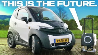 This Tiny Car Solves The BIGGEST Problem With Electric Vehicles [upl. by Mobley]