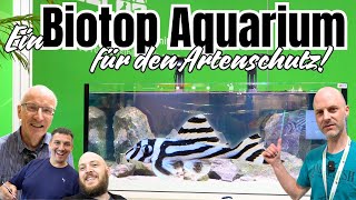 Ein Aquarium im Zeichen des Artenschutzes  Von Biologen geplant von Aquascaper eingerichtet  L46 [upl. by Nollie416]