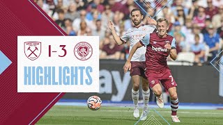 West Ham 13 Manchester City  Premier League Highlights [upl. by Barbabas]