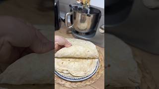 Only 3 ingredients without yeast tortillasSadece 3 erzaqla mayasiz lavaşlarfood lavaş tortilla [upl. by Canute]