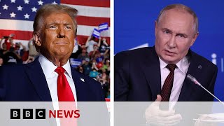 Kremlin denies TrumpPutin phone call  BBC News [upl. by Rimaa]