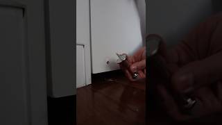 Repairing door stop with the least amount of work [upl. by Leile626]