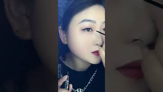 Eye makeup can be solved in minutes Eyeliner skillseyelinerdrawingmethod [upl. by Natka138]