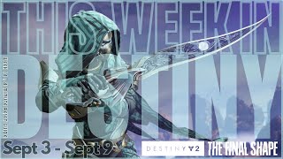 This Week In Destiny  4 Minute Reset Guide  Sept 3rd 2024  Final Shape Week 14 Echoes Act III [upl. by Pearse]