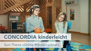 CONCORDIA kinderleicht OnlinePrämienrechner [upl. by Ylram870]