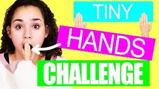 Tiny Hands Challenge Haschak Sisters [upl. by Ethelinda917]