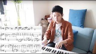 《怎麼了》（附免費琴譜）周興哲 Eric Chou 【鋼琴版本 Piano Version】KK piano cover [upl. by Becket]