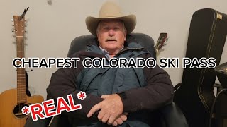 Cheapest Colorado Ski Pass [upl. by Atonsah]