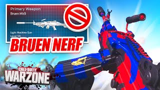 RIP THE BRUEN NERFED IN WARZONE [upl. by Armond975]