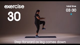 5 min Cardio for Beginners  No Equipment Home Workout  40 second 20 second Intervals [upl. by Eentroc]