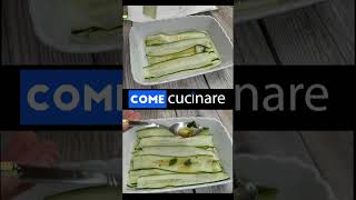 come cucinare le zucchine a crudo [upl. by Kori]