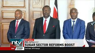 President Ruto has assents to the Sugar Bill 2022 aimed to revitalize the struggling sugar sector [upl. by Kira715]