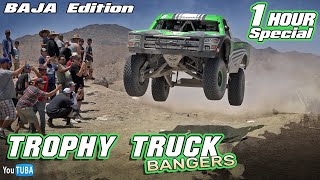 Trophy Truck BANGERS  Baja Edition  1 Hour Special [upl. by Arvad]