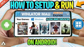 NEW 🔥 WINLATOR MALI V19  SETUPSETTINGSGAMEPLAY  WINDOWS EMULATOR FOR LOWEND DEVICES [upl. by Stacey477]