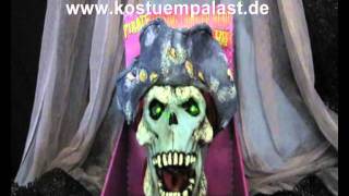 Sprechender Pirat Halloweendeko [upl. by Rentschler]