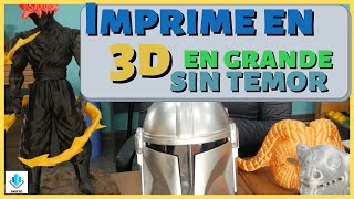 🚀Imprime en 3D piezas grandes con menos tiempo y menos material 🕐 [upl. by Gusta]