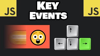 Learn JavaScript KEY EVENTS in 10 minutes ⌨ [upl. by Naired]