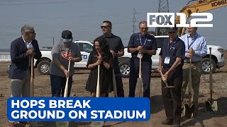 Hillsboro Hops break ground on 120M new stadium event venue [upl. by Phi258]