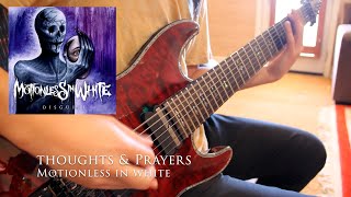 Thoughts amp Prayers  Motionless in White Guitar Cover [upl. by Lief]