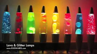 Lava amp Glitter Lamps [upl. by Thorma]