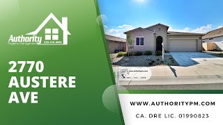 2770 Austere Ave Offered By Authority Property Management Redding CA [upl. by Demitria]