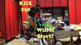 KDX250 Pt14 Will it start [upl. by Halimeda]