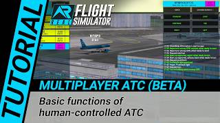 RFS Real Flight Simulator  Tutorial Multiplayer ATC BETA [upl. by Craggie]