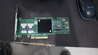 LSI 92208i IBM M1015 HBA Controller Card Unboxing [upl. by Devina56]