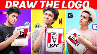 Draw The FAMOUS LOGO 😨👌🏻 കലാകാരൻ തന്നെ 😂 We Talks wetalks [upl. by Ynatterb]