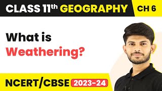 Weathering  Geomorphic Processes  Class 11 Geography [upl. by Ervin]