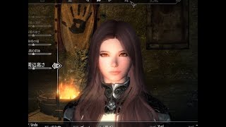 Skyrim SE Character making SKSE64ampECE [upl. by Adlig]