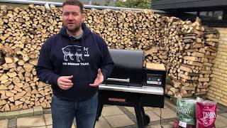 Gennemgang af Traeger Timberline 850 [upl. by Etram]