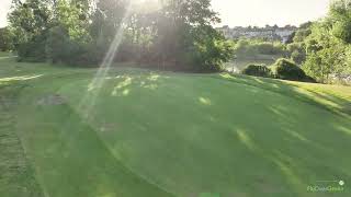 Golf de lIle Fleurie drone aerial video Ile Fleurie Hole06 [upl. by Dibb894]