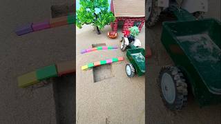 Mini tractor bridge making chaff cutter project  diy tractor project shorts youtubeshorts [upl. by Rehpotsihrc71]