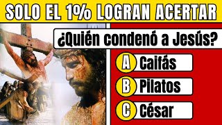 160 Preguntas Bíblicas  Solo preguntas difíciles ¡dudo que las aciertes Quiz Bíblico [upl. by Daberath]