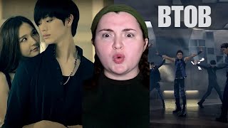 비투비 BTOB 비밀INSANEWOW MVs  REACTION [upl. by Repohtsirhc263]