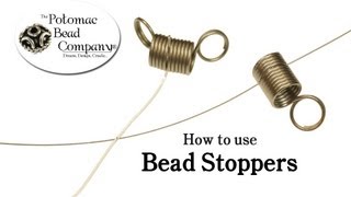 How to Use Bead Stoppers [upl. by Pearlman]