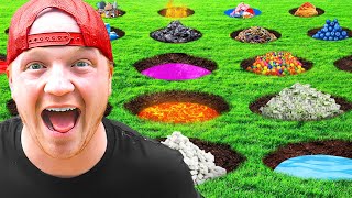 Surviving 25 Mystery Holes Challenge [upl. by Meier]