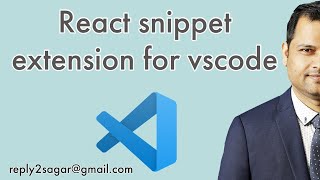 React snippet extension for vscode  rafce shortcut to create react component [upl. by Ahcorb]