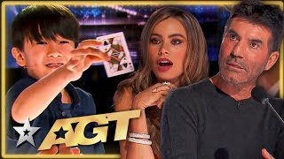 Best Kid Magicians EVER on Americas Got Talent [upl. by Anairo]