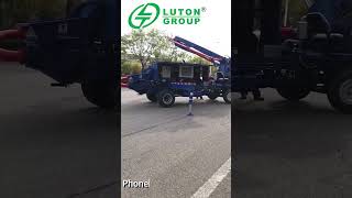 LUTON Mini Concrete Boom Pump concreteboompump concretepumptruck [upl. by Arlinda]