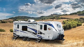 Quick Tour of the 2022 Arctic Fox North Fork 25W Travel Trailer [upl. by Akeimat22]