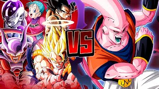 DOKKANFEST TEQ BUUHAN VS DIFFICULT BOSSES OF THE 9TH YEAR WWDC META DBZ Dokkan Battle [upl. by Ilamad]